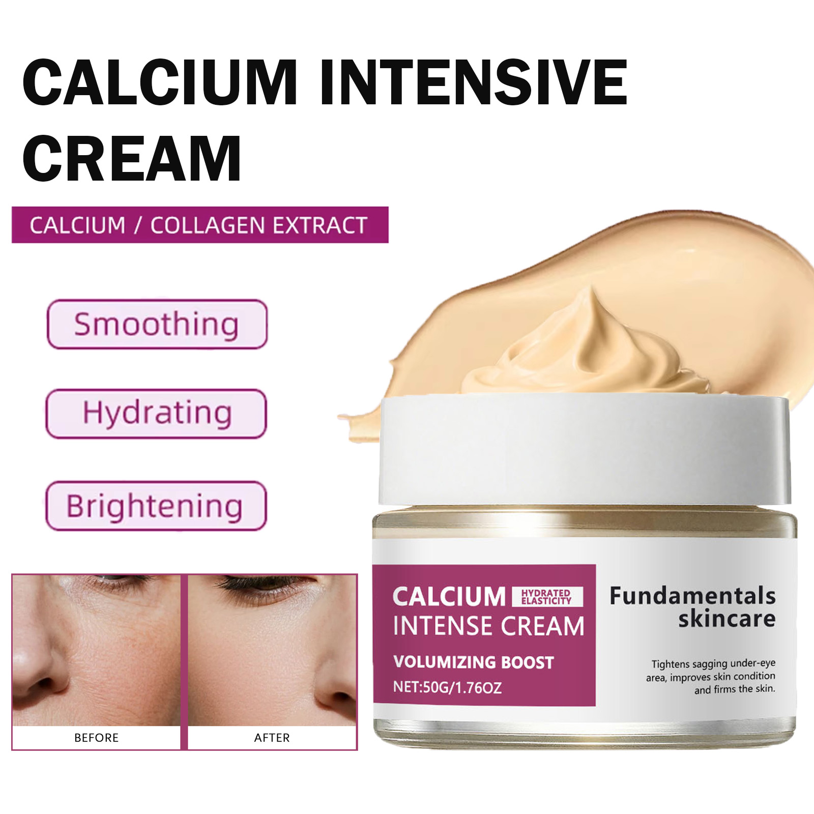 Luxury Skincare Brands - Crema Intensiva al Calcio per Rassodare