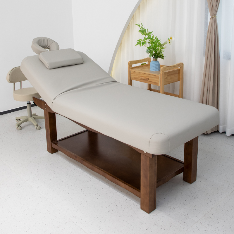 Luxury Skincare And Spa - Lettino da Massaggio in Legno Moderno