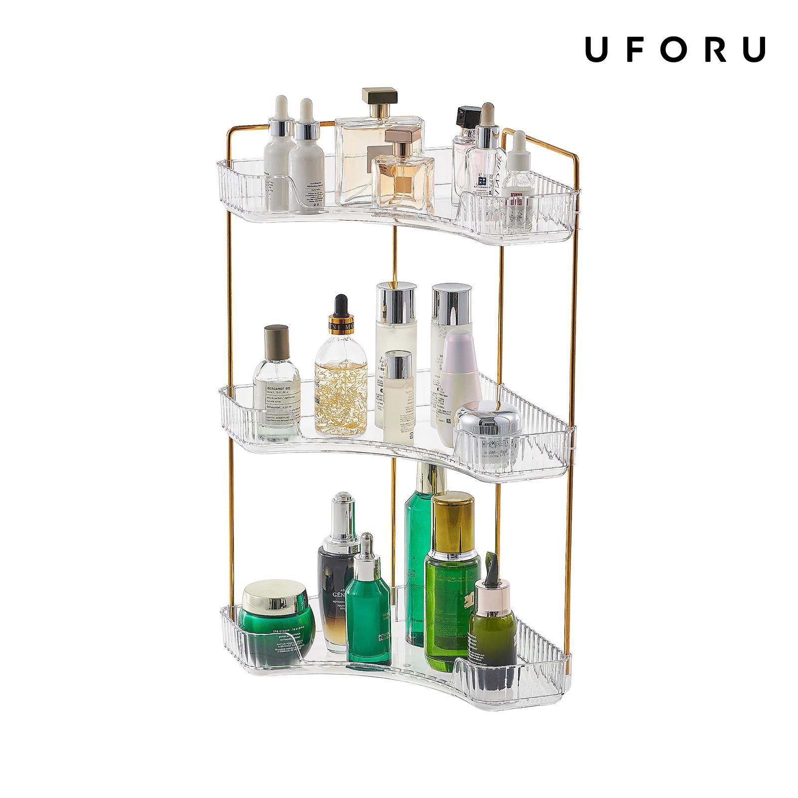 Luxury Skincare Tray - Organizzatore da Bagno a 3 Livelli