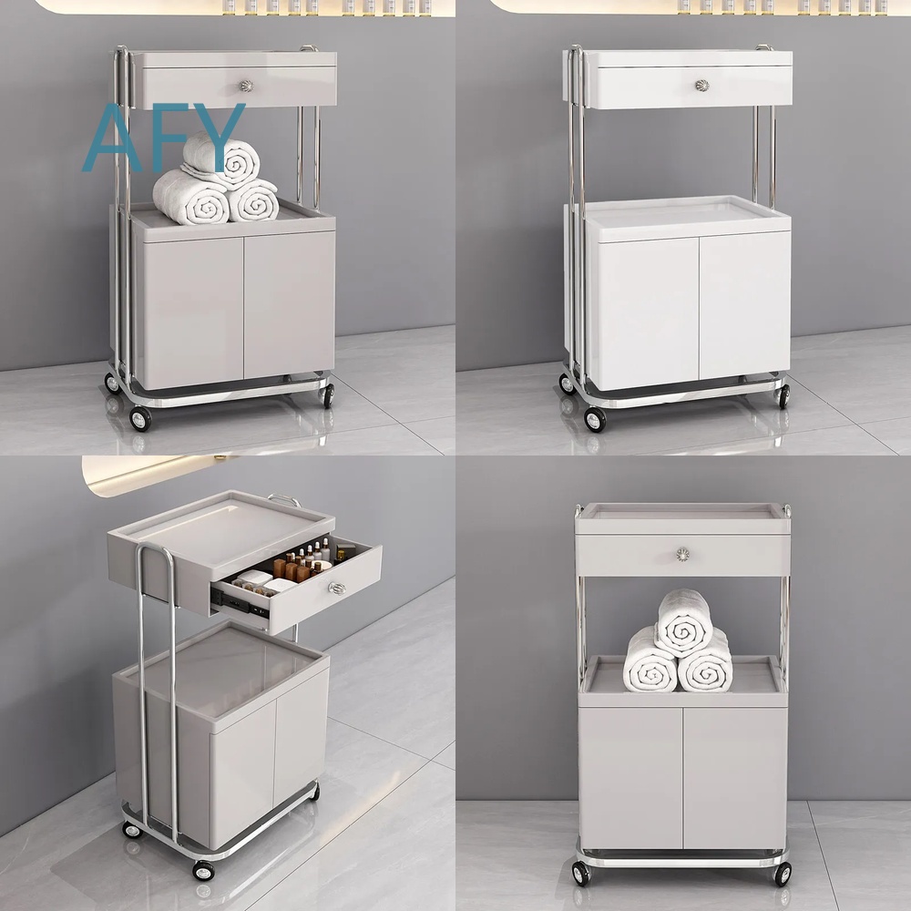 Luxury Skincare And Spa - Carrello di Lusso per Estetisti: Carrello
