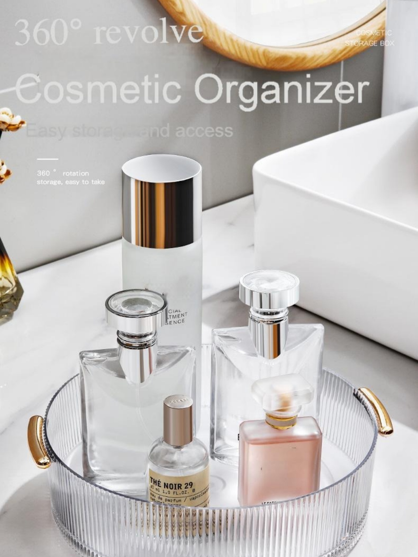 Vassoio portaoggetti per trucc - Luxury Skincare Tray recensione e prezzo