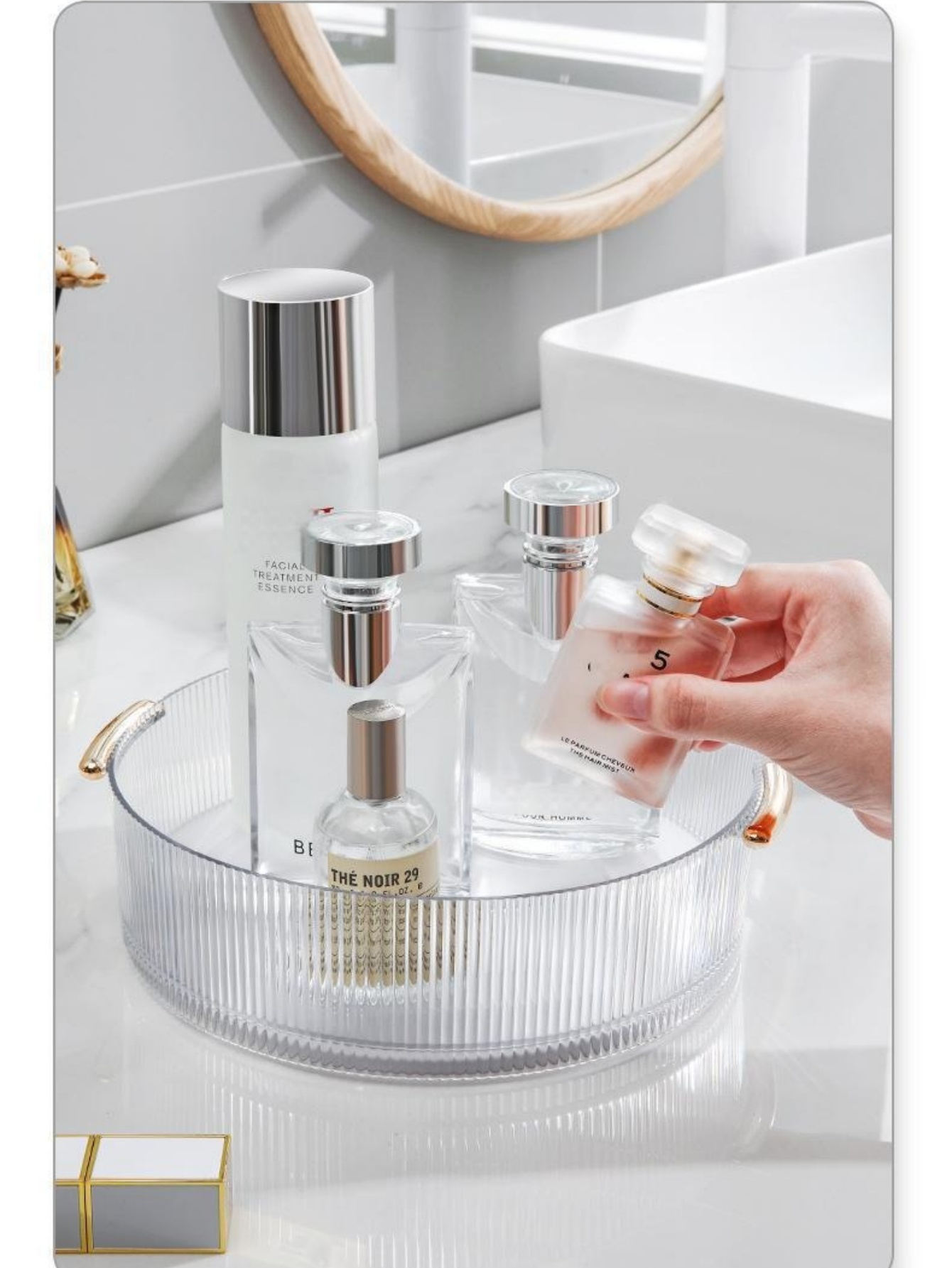 Vassoio portaoggetti per trucc - Luxury Skincare Tray recensione e prezzo