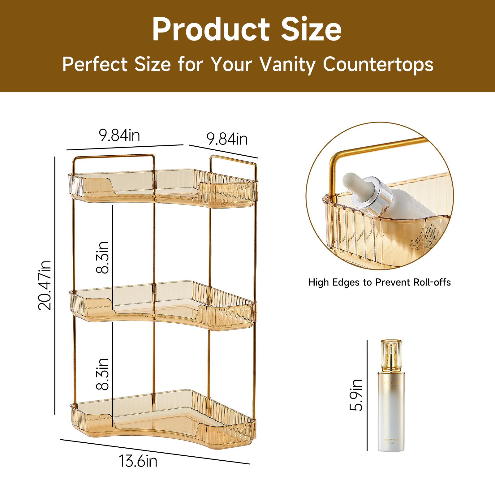 Organizzatore da Bagno a 3 Liv - Luxury Skincare Tray recensione e prezzo